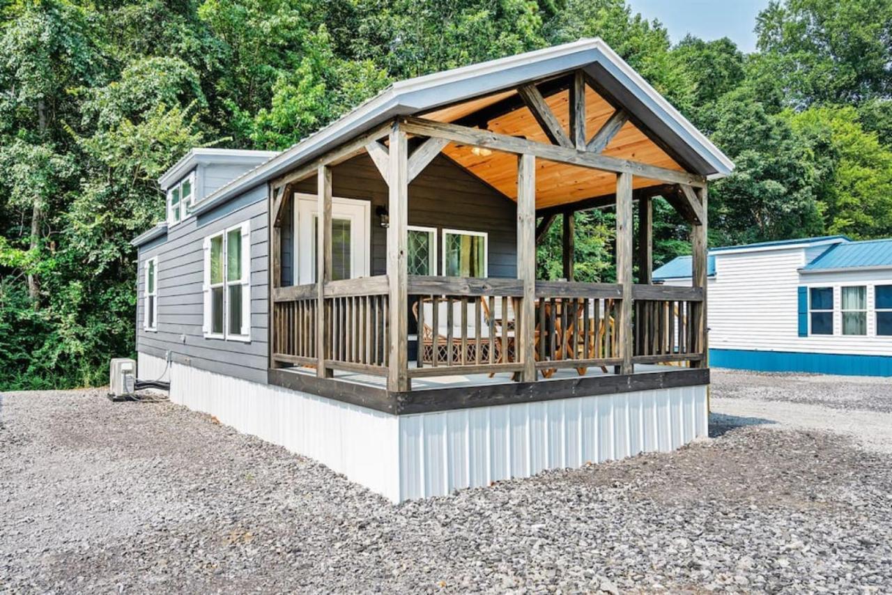 5 Cozy Casita Lux Tiny House, Firepit, 5 Mins To Downtown กันเทอร์สวิลล์ ภายนอก รูปภาพ
