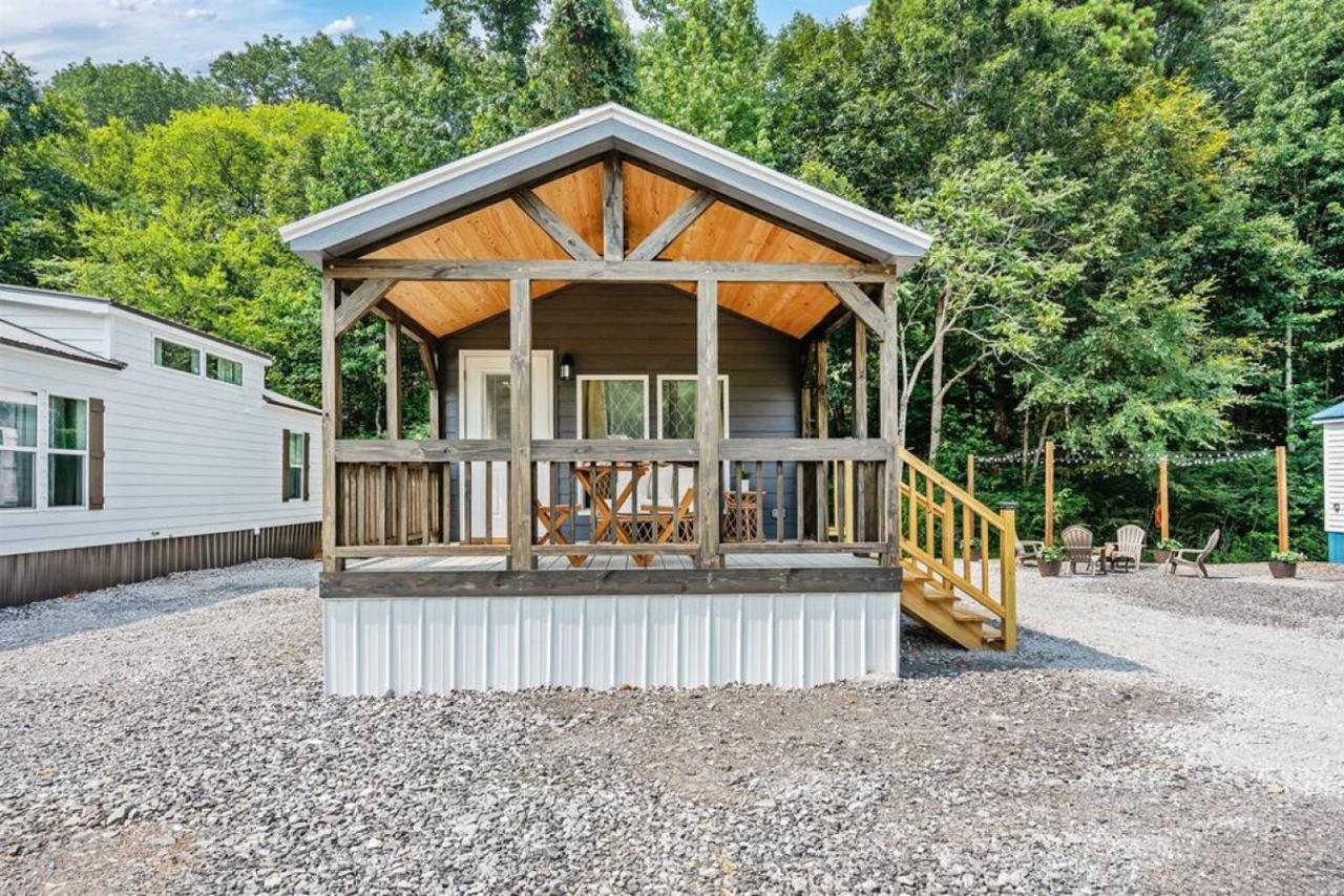 5 Cozy Casita Lux Tiny House, Firepit, 5 Mins To Downtown กันเทอร์สวิลล์ ภายนอก รูปภาพ