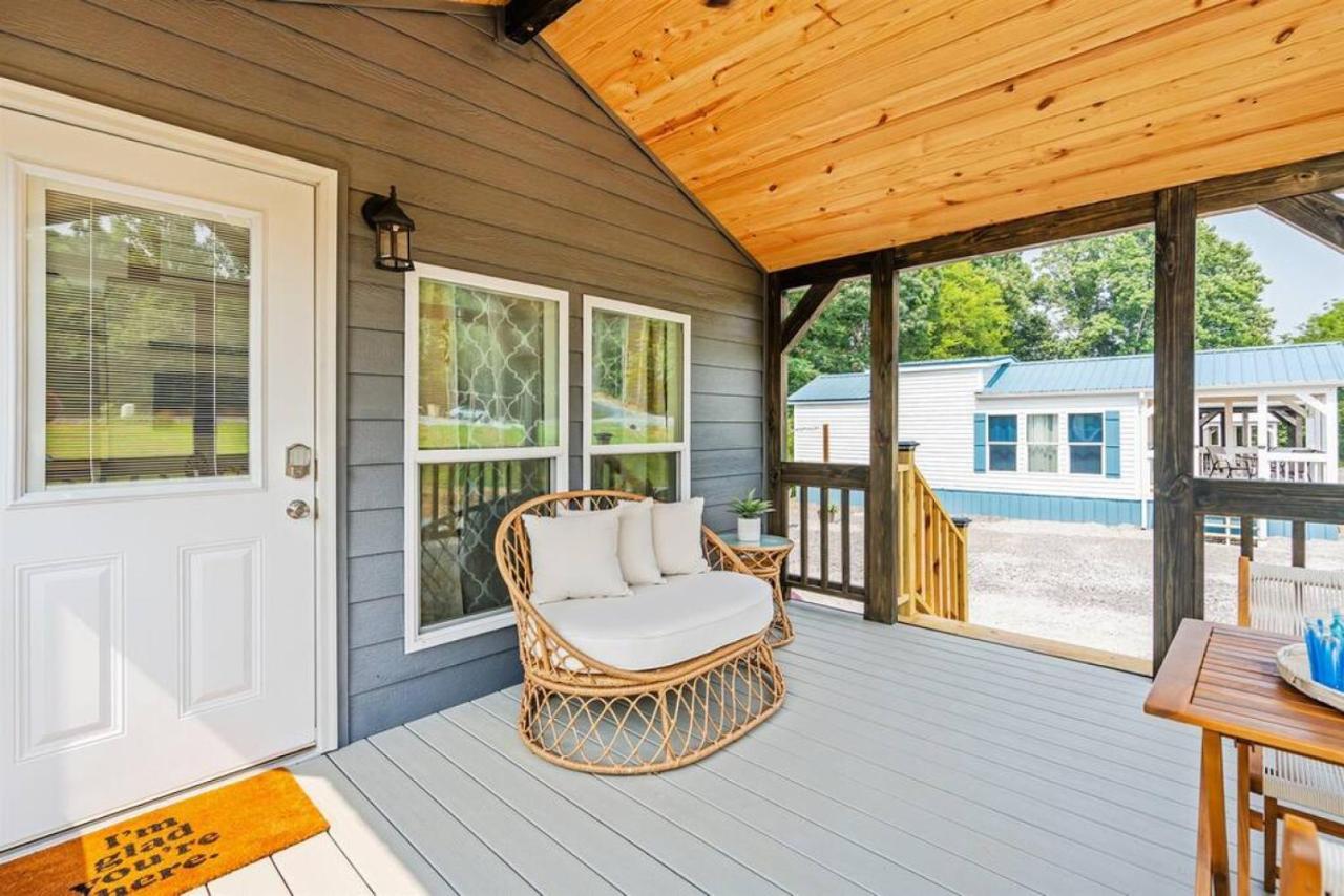 5 Cozy Casita Lux Tiny House, Firepit, 5 Mins To Downtown กันเทอร์สวิลล์ ภายนอก รูปภาพ