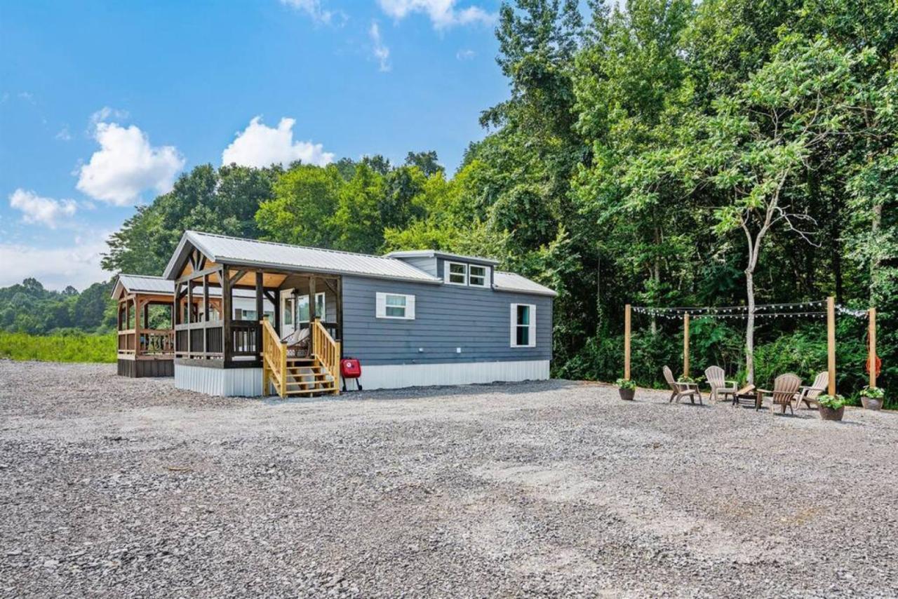 5 Cozy Casita Lux Tiny House, Firepit, 5 Mins To Downtown กันเทอร์สวิลล์ ภายนอก รูปภาพ